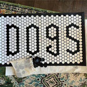 Letterfolk Tile Mat 30" x 18".